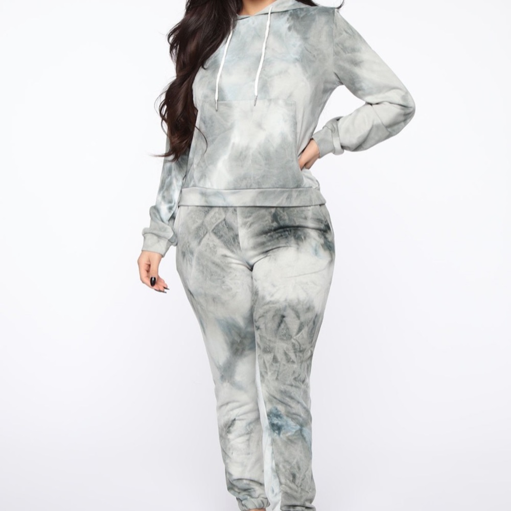 Tie dye sweats set
